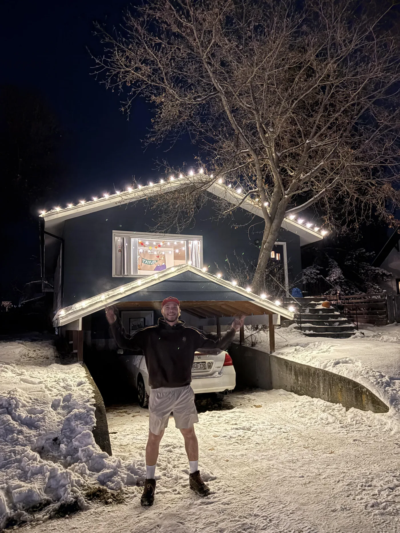 Holiday and permanent lighting installation in Bozeman, MT